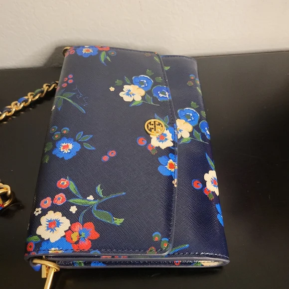 Tory Burch Parker Floral Printed   Crossbody - Picture 7 of 16